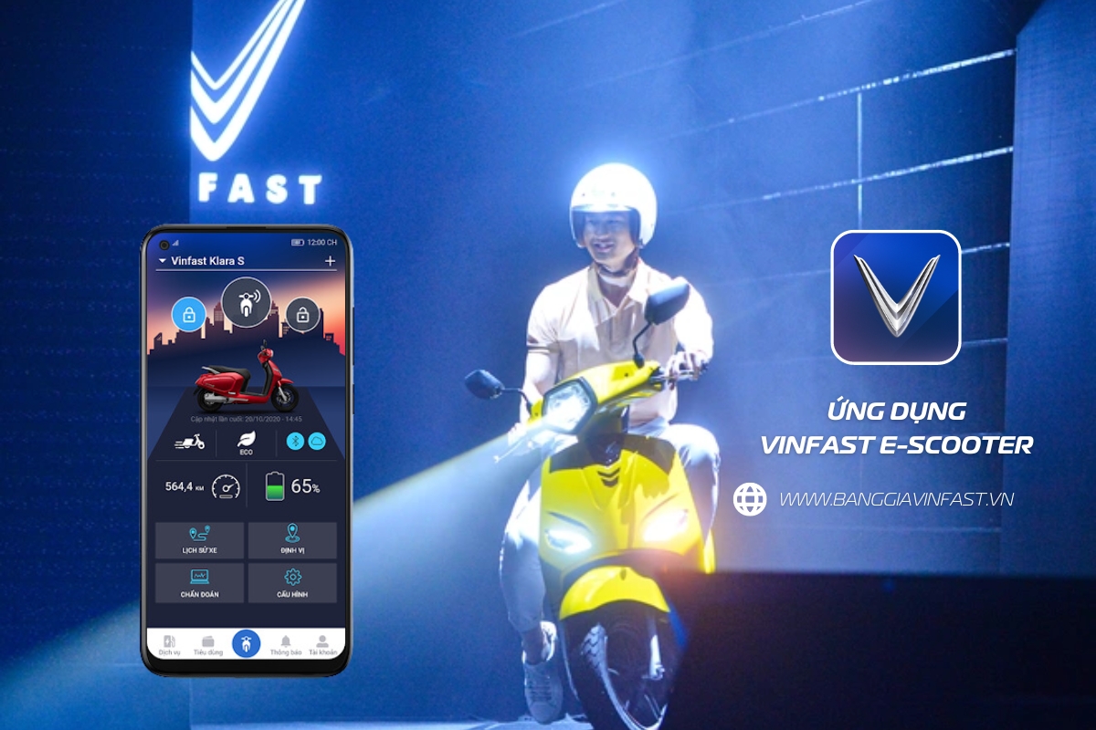Ứng Dụng Vinfast E-Scooter Cho Xe Máy Điện Thông Minh