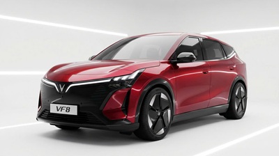 Logo Vinfast VF8 All New mới.
